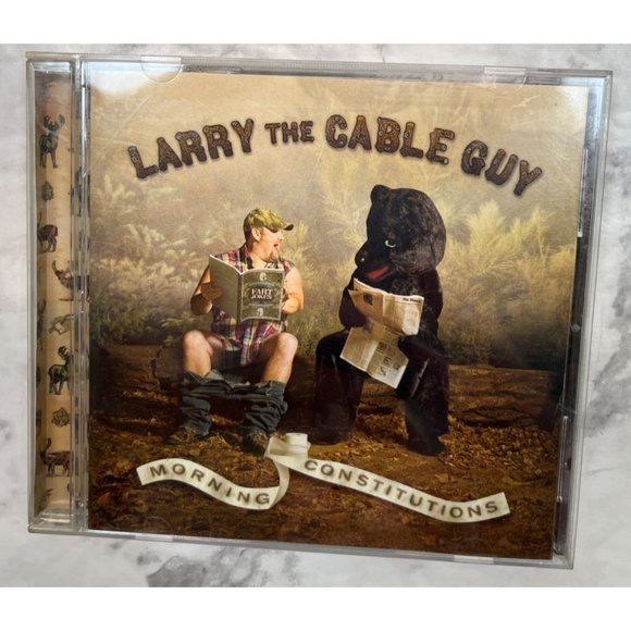 Larry the Cable Guy Lot of 3 CD Comedy Right to Bare Arms Morning Constitutions - Picture 9 of 11